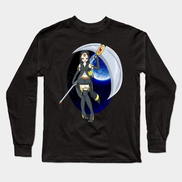 Magical Girl Fox Long Sleeve T-Shirt by Jisu